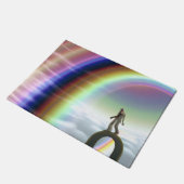 Mysterie Figuur bij de Interdimensionale Stargate Deurmat (Schuin)