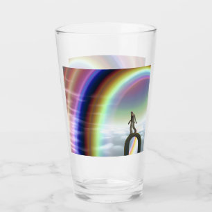 Mysterie Figuur bij de Interdimensionale Stargate Glas