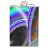 Mysterie Figuur bij de Interdimensionale Stargate Heupfles (Achterkant)