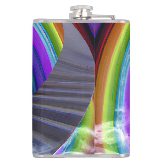 Mysterie Figuur bij de Interdimensionale Stargate Heupfles (Achterkant)