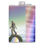 Mysterie Figuur bij de Interdimensionale Stargate Heupfles (Achterkant)