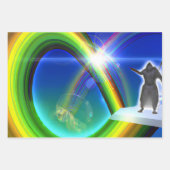 Mysterie Figuur bij de Interdimensionale Stargate Inpakpapier Vel (Voorkant 2)