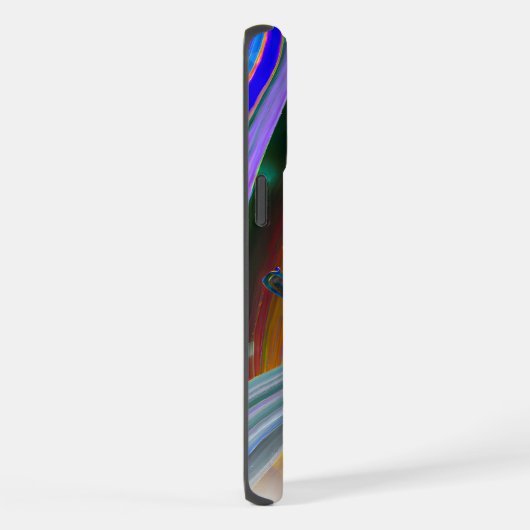 Mysterie Figuur bij de Interdimensionale Stargate iPhone Hoesje (Rechterkant)