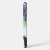 Mysterie Figuur bij de Interdimensionale Stargate iPhone Hoesje (Linkerkant)