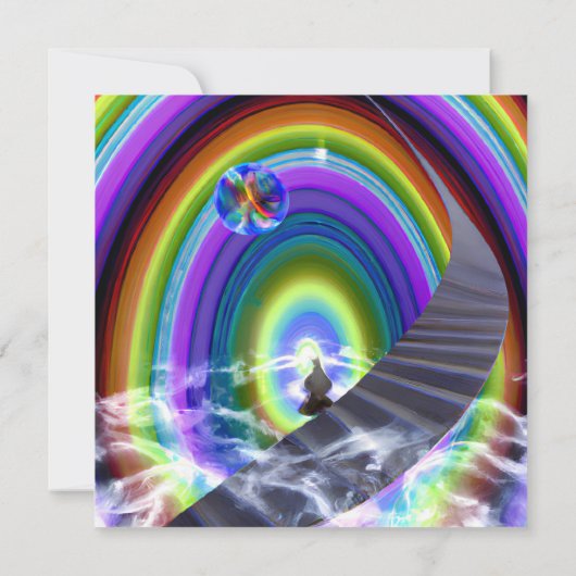 Mysterie Figuur bij de Interdimensionale Stargate Kaart (Achterkant)