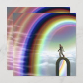 Mysterie Figuur bij de Interdimensionale Stargate Kaart (Voorkant / Achterkant)