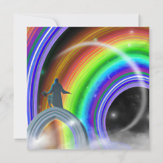 Mysterie Figuur bij de Interdimensionale Stargate Kaart (Achterkant)