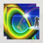 Mysterie Figuur bij de Interdimensionale Stargate Kaart (Voorkant / Achterkant)