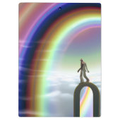 Mysterie Figuur bij de Interdimensionale Stargate Klembord (Achterkant)