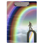 Mysterie Figuur bij de Interdimensionale Stargate Klembord (Voorkant)