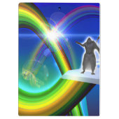 Mysterie Figuur bij de Interdimensionale Stargate Klembord (Achterkant)