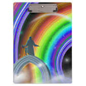 Mysterie Figuur bij de Interdimensionale Stargate Klembord (Voorkant)