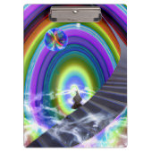 Mysterie Figuur bij de Interdimensionale Stargate Klembord (Voorkant)