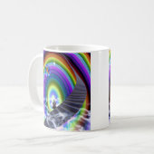 Mysterie Figuur bij de Interdimensionale Stargate Koffiemok (Voorkant links)