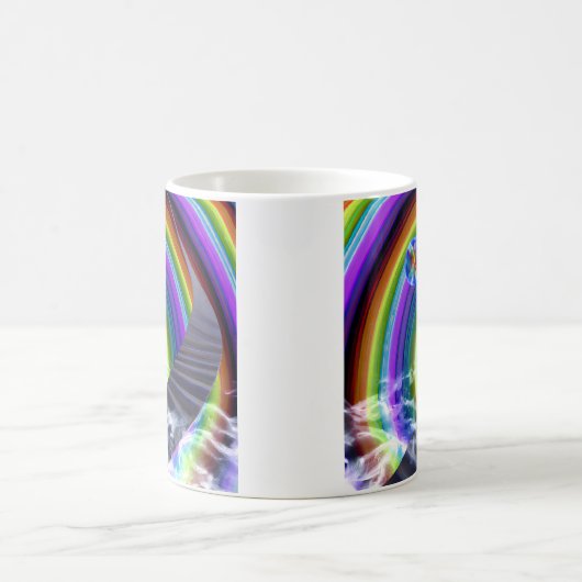 Mysterie Figuur bij de Interdimensionale Stargate Koffiemok (Center)