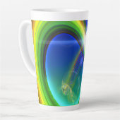 Mysterie Figuur bij de Interdimensionale Stargate Latte Mok (Linkerhoek)