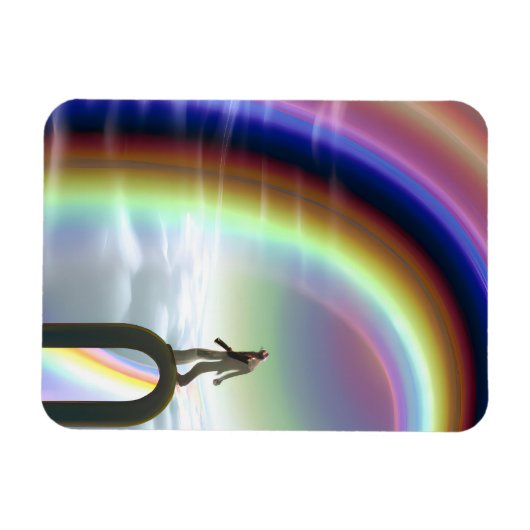 Mysterie Figuur bij de Interdimensionale Stargate Magneet (Horizontaal)