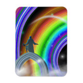 Mysterie Figuur bij de Interdimensionale Stargate Magneet (Verticaal)