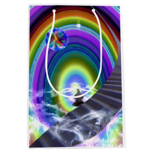 Mysterie Figuur bij de Interdimensionale Stargate Medium Cadeauzakje (Voorkant)