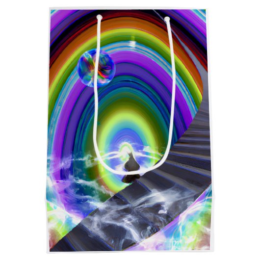 Mysterie Figuur bij de Interdimensionale Stargate Medium Cadeauzakje (Achterkant)