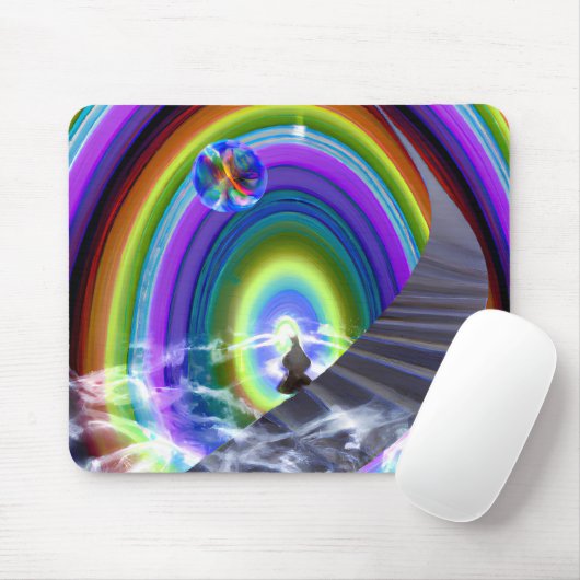 Mysterie Figuur bij de Interdimensionale Stargate Muismat (Met muis)