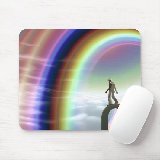 Mysterie Figuur bij de Interdimensionale Stargate Muismat (Met muis)