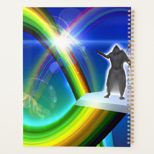 Mysterie Figuur bij de Interdimensionale Stargate Planner (Achterkant)