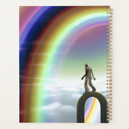 Mysterie Figuur bij de Interdimensionale Stargate Planner (Achterkant)