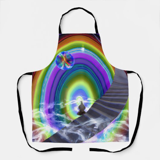 Mysterie Figuur bij de Interdimensionale Stargate Schort (Voorkant)