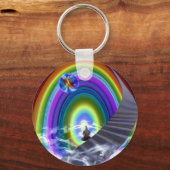 Mysterie Figuur bij de Interdimensionale Stargate Sleutelhanger (Achterkant)