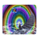 Mysterie Figuur bij de Interdimensionale Stargate Snijplank (Voorkant)