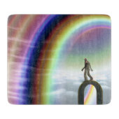 Mysterie Figuur bij de Interdimensionale Stargate Snijplank (Voorkant)