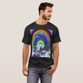 Mysterie Figuur bij de Interdimensionale Stargate T-shirt (Voorkant volledig)