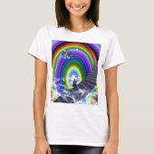 Mysterie Figuur bij de Interdimensionale Stargate T-shirt (Voorkant)