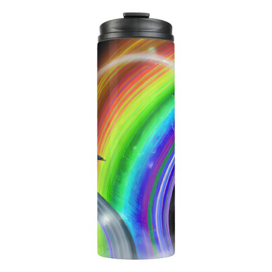 Mysterie Figuur bij de Interdimensionale Stargate Thermosbeker (Voorkant)