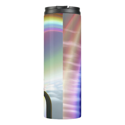 Mysterie Figuur bij de Interdimensionale Stargate Thermosbeker (Achterkant)