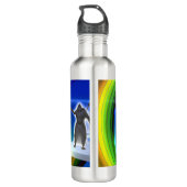 Mysterie Figuur bij de Interdimensionale Stargate Waterfles (Achterkant)