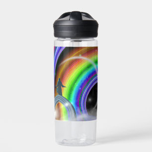 Mysterie Figuur bij de Interdimensionale Stargate Waterfles