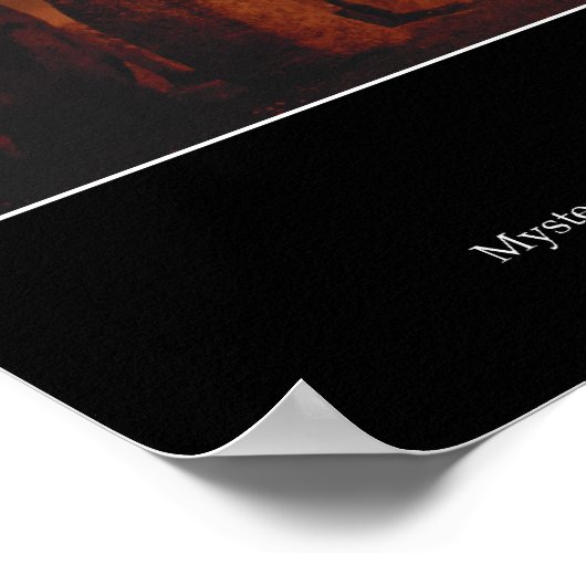 Mysterie: Inspirerend prijsopgave Poster (Hoek)