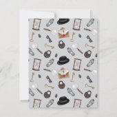 Mysterie Kids Geheime Agent Spion Detective Thema Notitiekaartje (Achterkant)