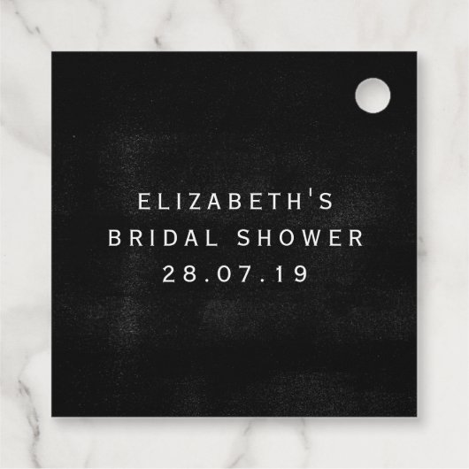 Mysterie kosmische Plant Bedankjes Labels (Achterkant)