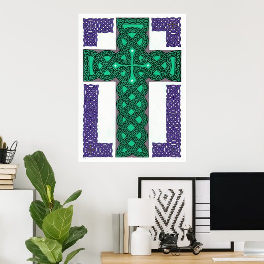 Mysterie-kruisdruk Poster (Thuiskantoor)