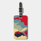 Mysterie Man Bagagelabel (Voorkant verticaal)