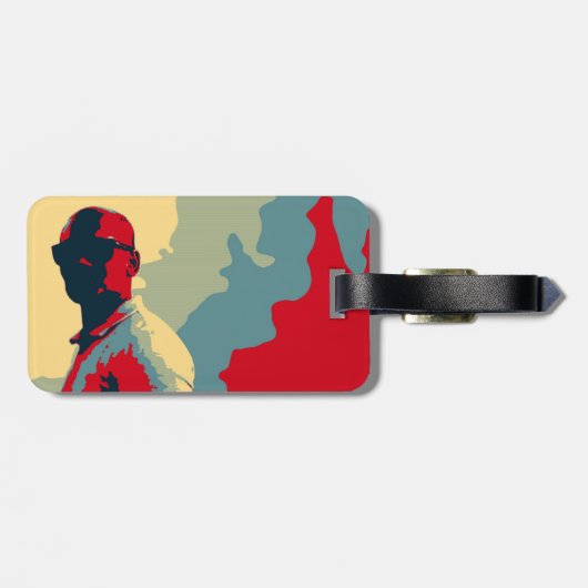 Mysterie Man Bagagelabel (Achterkant horizontaal)