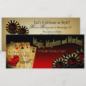 Mysterie METALLIC IJZEL Las Vegas Deluxe FZ Kaart (Voorkant / Achterkant)