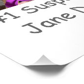 Mysterie Misdaad Oplossen Bewijzenbord Perfect Poster (Hoek)