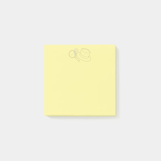 Mysterie Misdaad Oplossen Bewijzenbord Post-it® Notes (Voorkant)