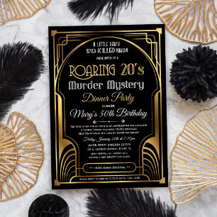 Mysterie Moordzaak Roaring Twenties (Folie ook bes Kaart