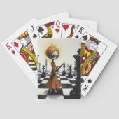 Mysterie op het schaakbord pokerkaarten (Achterkant)