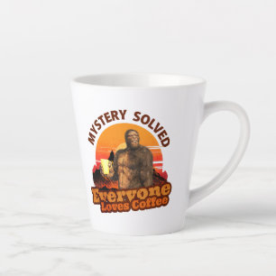 Mysterie Opgelost Iedereen Houdt van Koffie Bigfoo Latte Mok